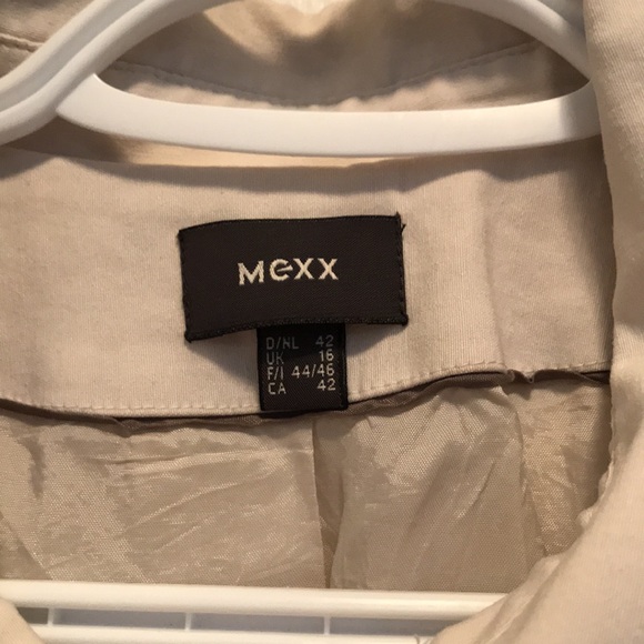 🧵 Mexx Beige Blazer - Picture 4 of 4
